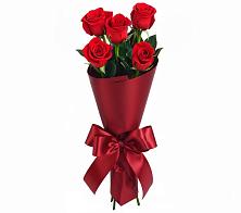 Букет 5 Красных роз Эдлесс Лав в Нижнекамске