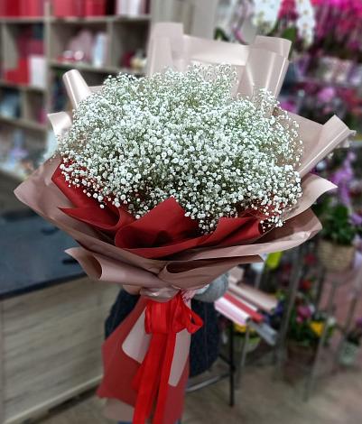 Букет цветов из: Гипсофила в Нижнекамске