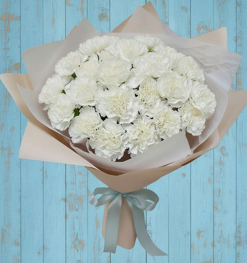 Букет цветов из: Гвоздики в Нижнекамске