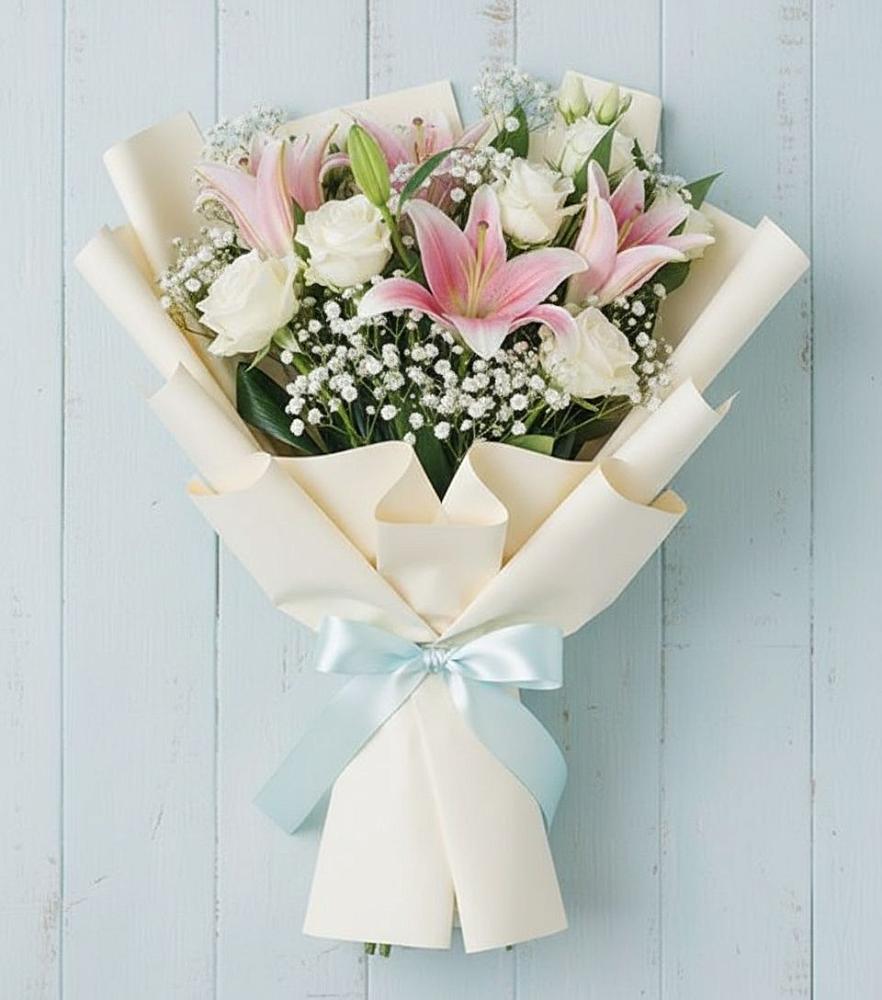 Букет цветов из: Лилии в Нижнекамске