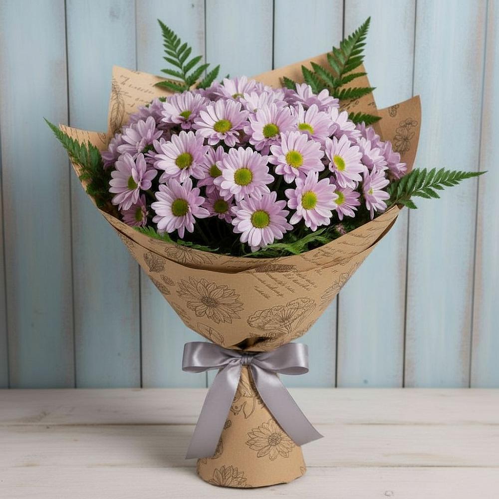 Букет цветов из: Хризантемы в Нижнекамске