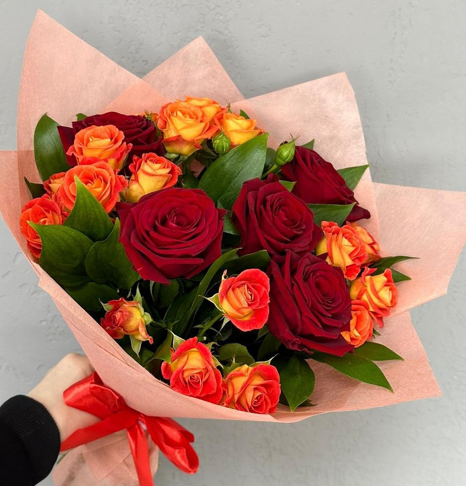 Букет Любовь и восторг в Нижнекамске