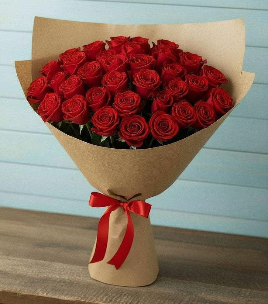 Букет Красные розы Милано в Нижнекамске