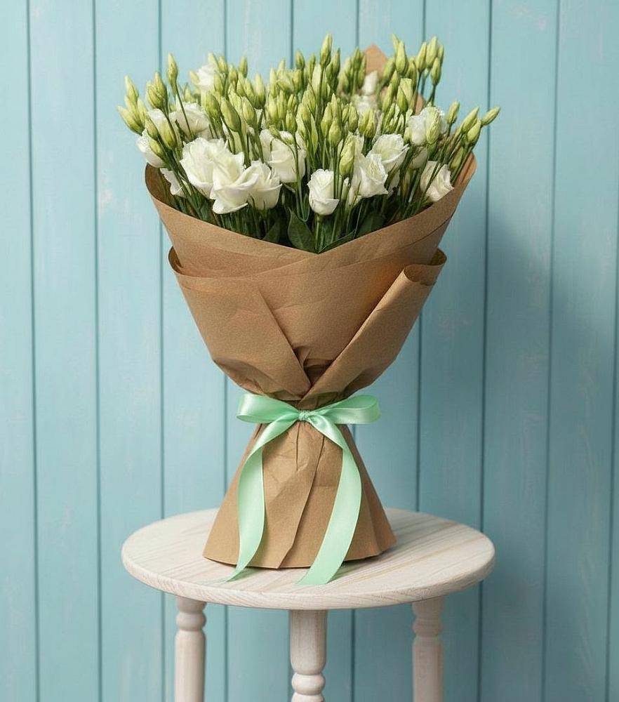 Букет цветов из: Лизиантусы в Нижнекамске