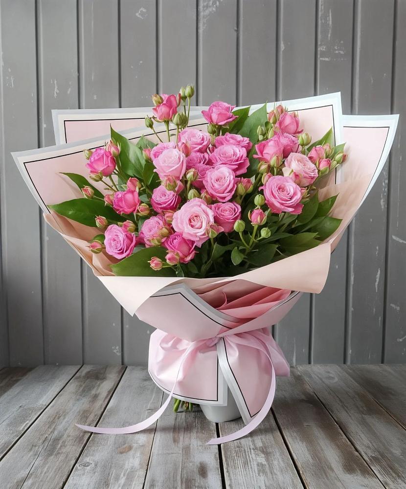 Букет Розовый кустик в Нижнекамске