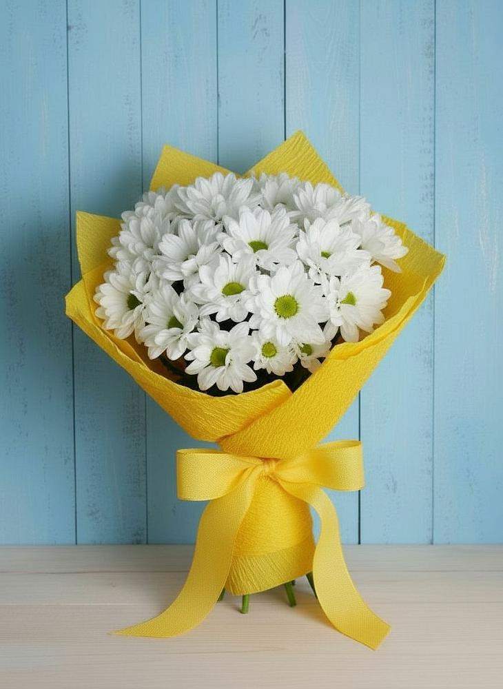 Букет цветов из: Хризантемы в Нижнекамске
