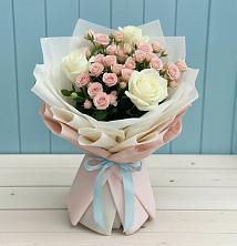 Букет цветов из:  Розы в Нижнекамске