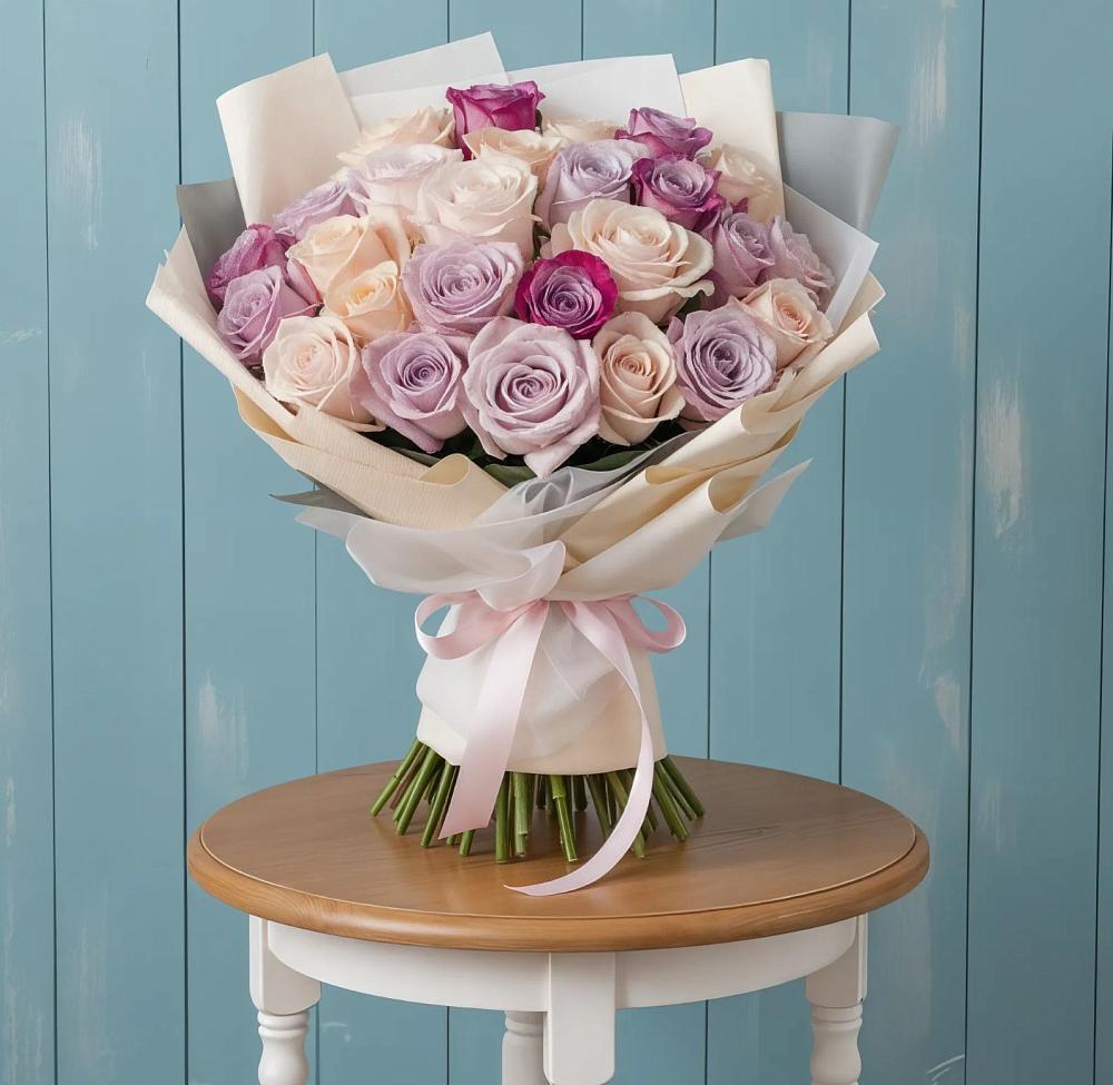 Букет цветов из: Розы в Нижнекамске