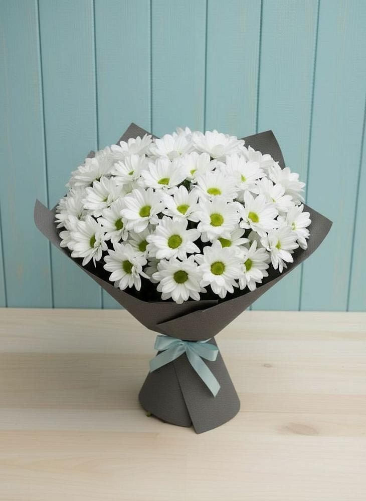 Букет цветов из: Хризантемы в Нижнекамске