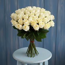 Букет 51 Белая роза Эдлесс Лав #REPLACE_PRED# Нижнекамске