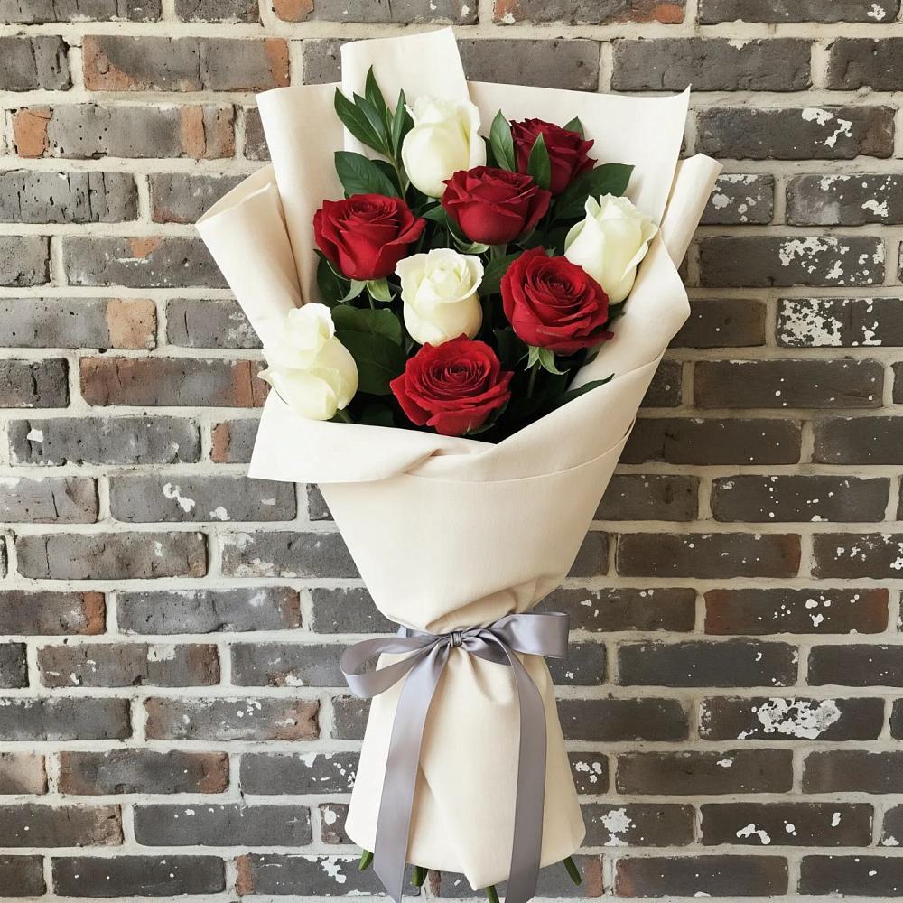 Букет цветов из: Розы в Нижнекамске