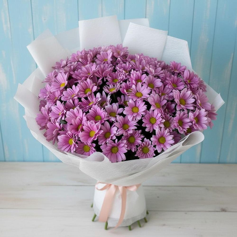 Букет цветов из: Хризантемы в Нижнекамске