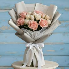 Букет цветов из:  Розы в Нижнекамске