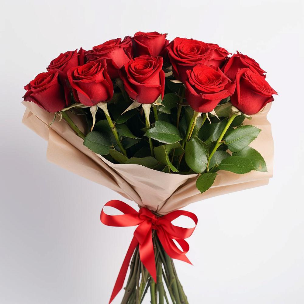 Букет 11 Красных роз Эдлесс Лав в Нижнекамске